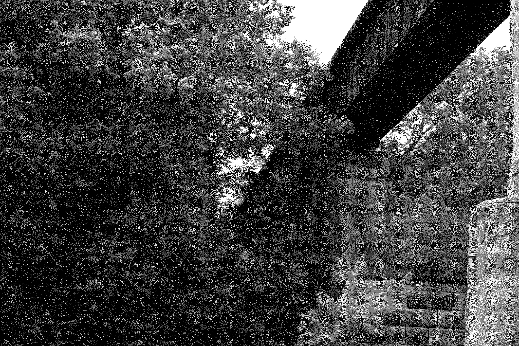 A railroad bridge.